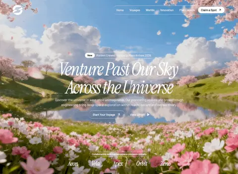 Space Voyage project preview
